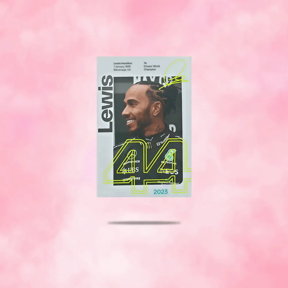 Image of Hamilton Driver Card