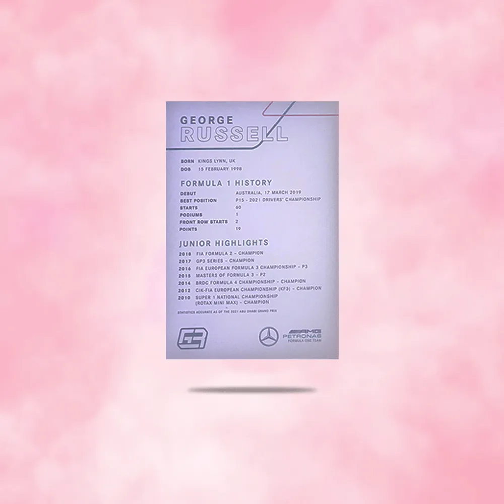 Image of Russell Driver Card